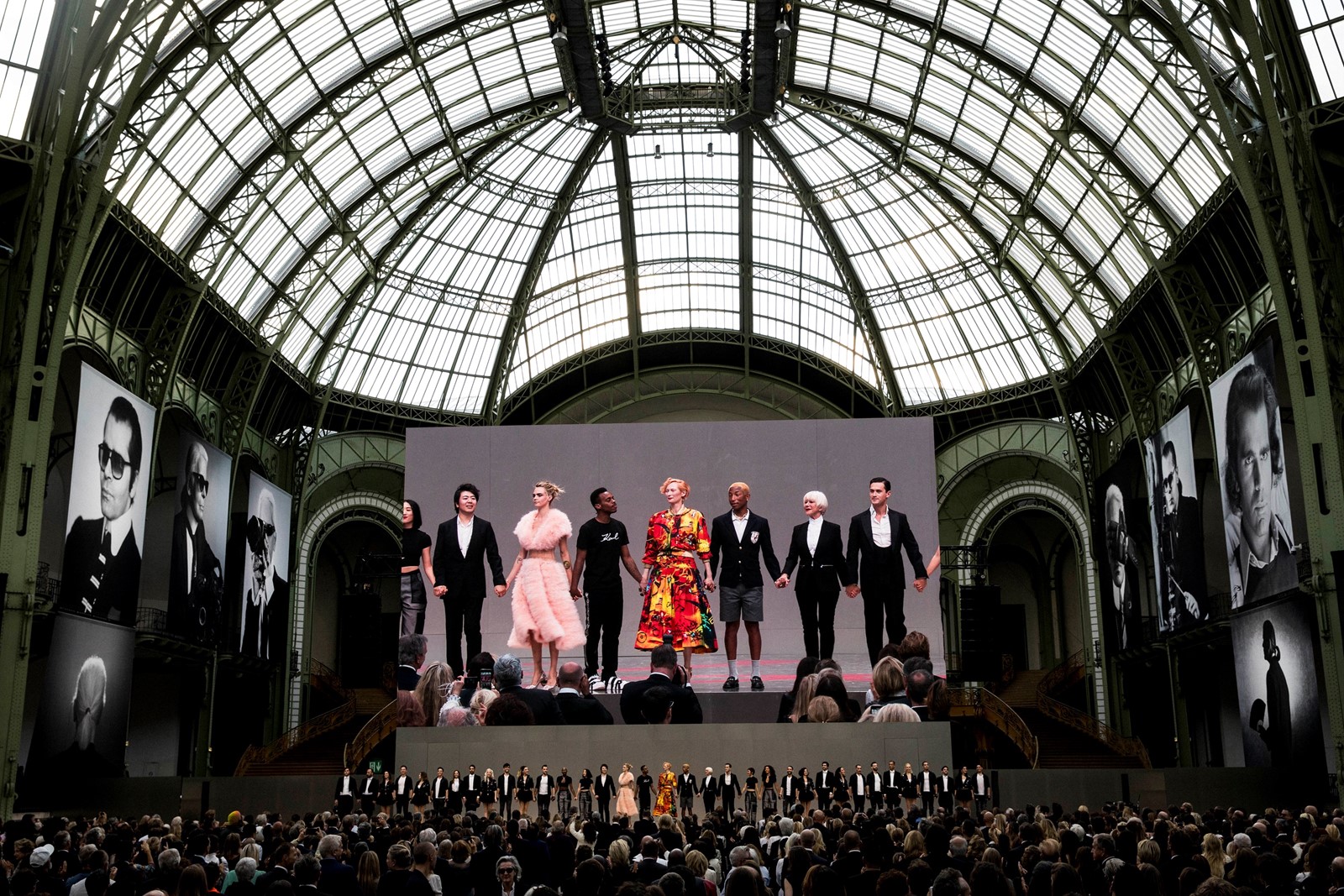 Karl Lagerfeld Chanel Fendi Celebration Paris 2019