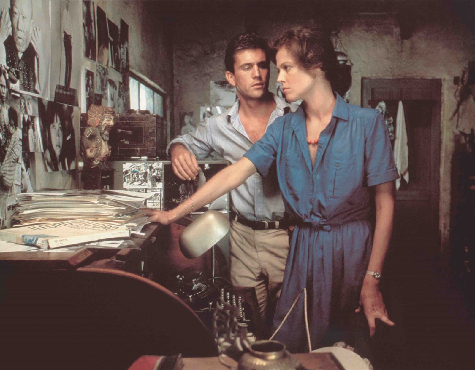 Sigourney Weaver in The Year of Living Dangerously by direct