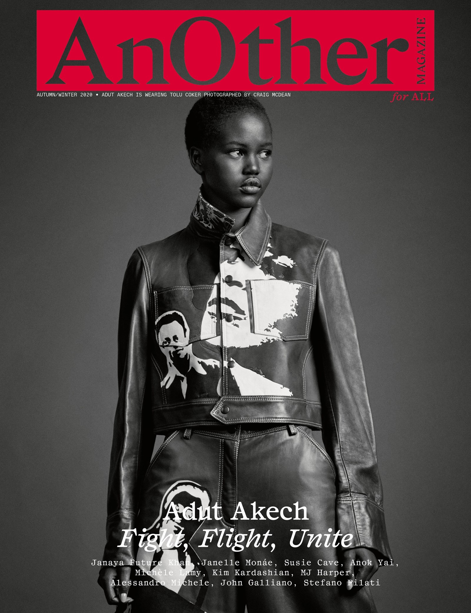 Adut Akech AnOther Magazine cover AW20