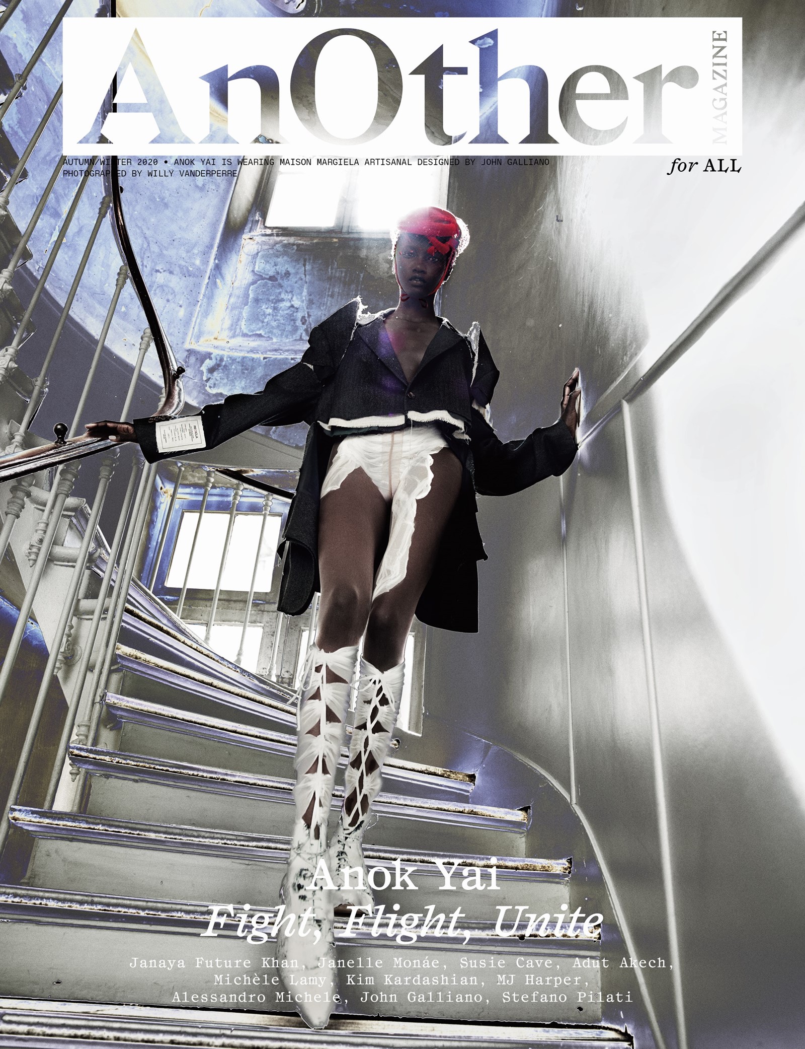 Anok Yai AnOther Magazine cover AW20