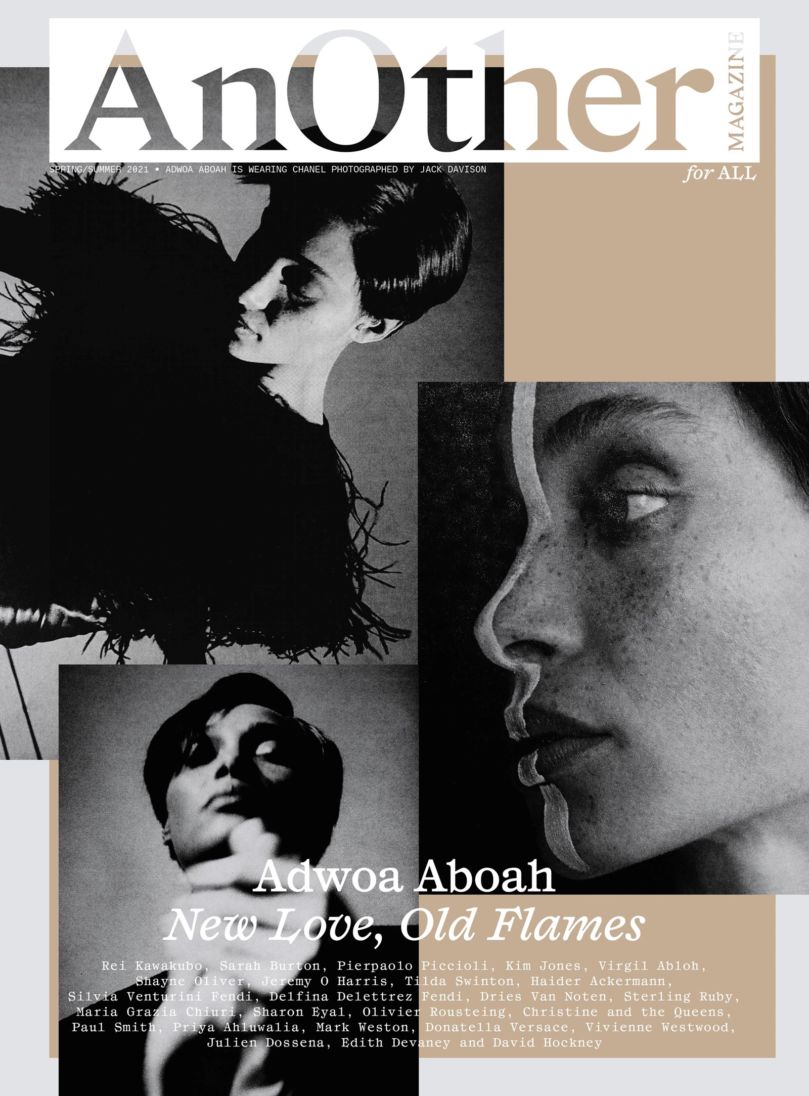 Adwoa Aboah Jack Davison AnOther Magazine cover 2021