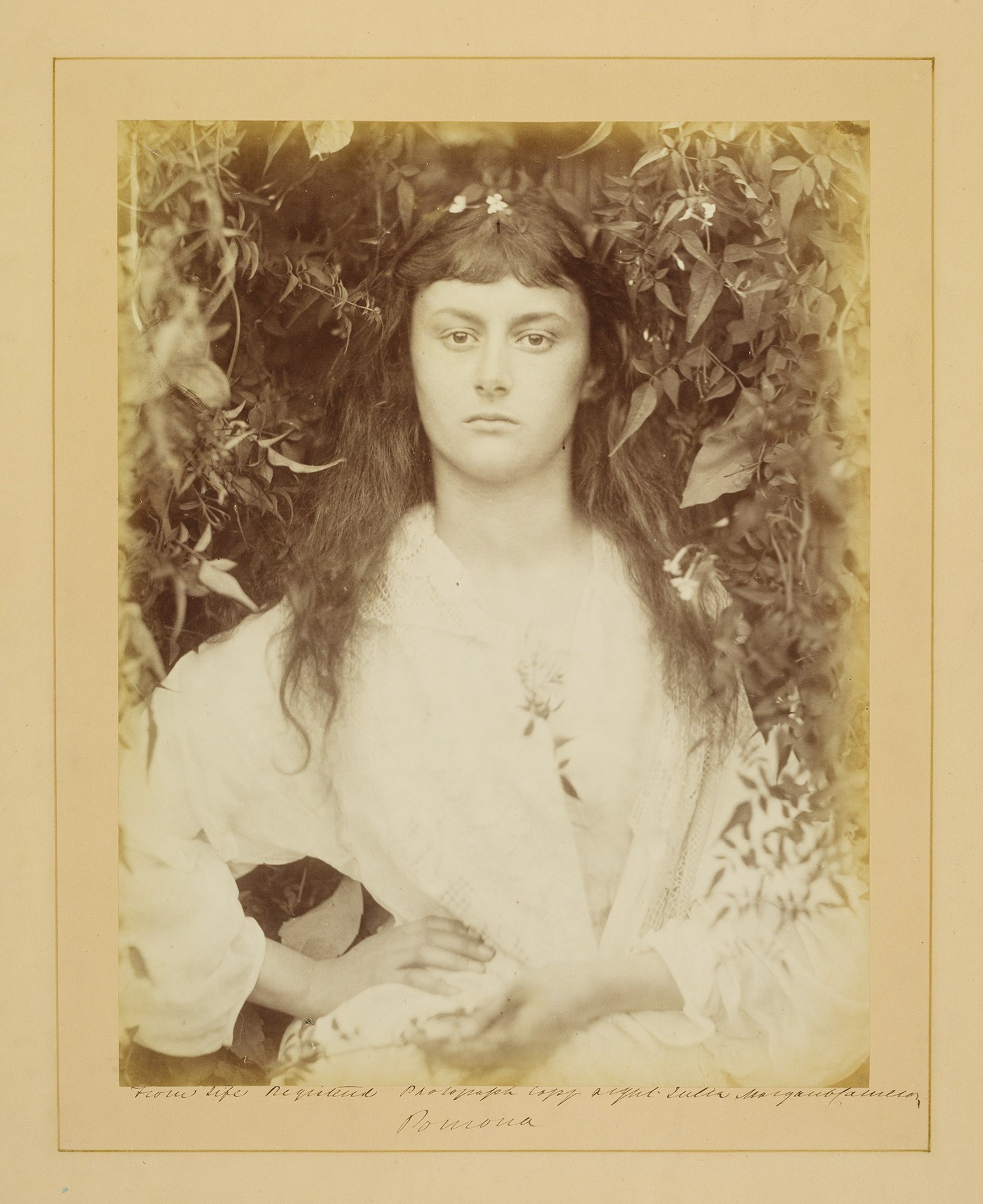 Photograph of the &#39;real&#39; Alice Liddell, by Julia M