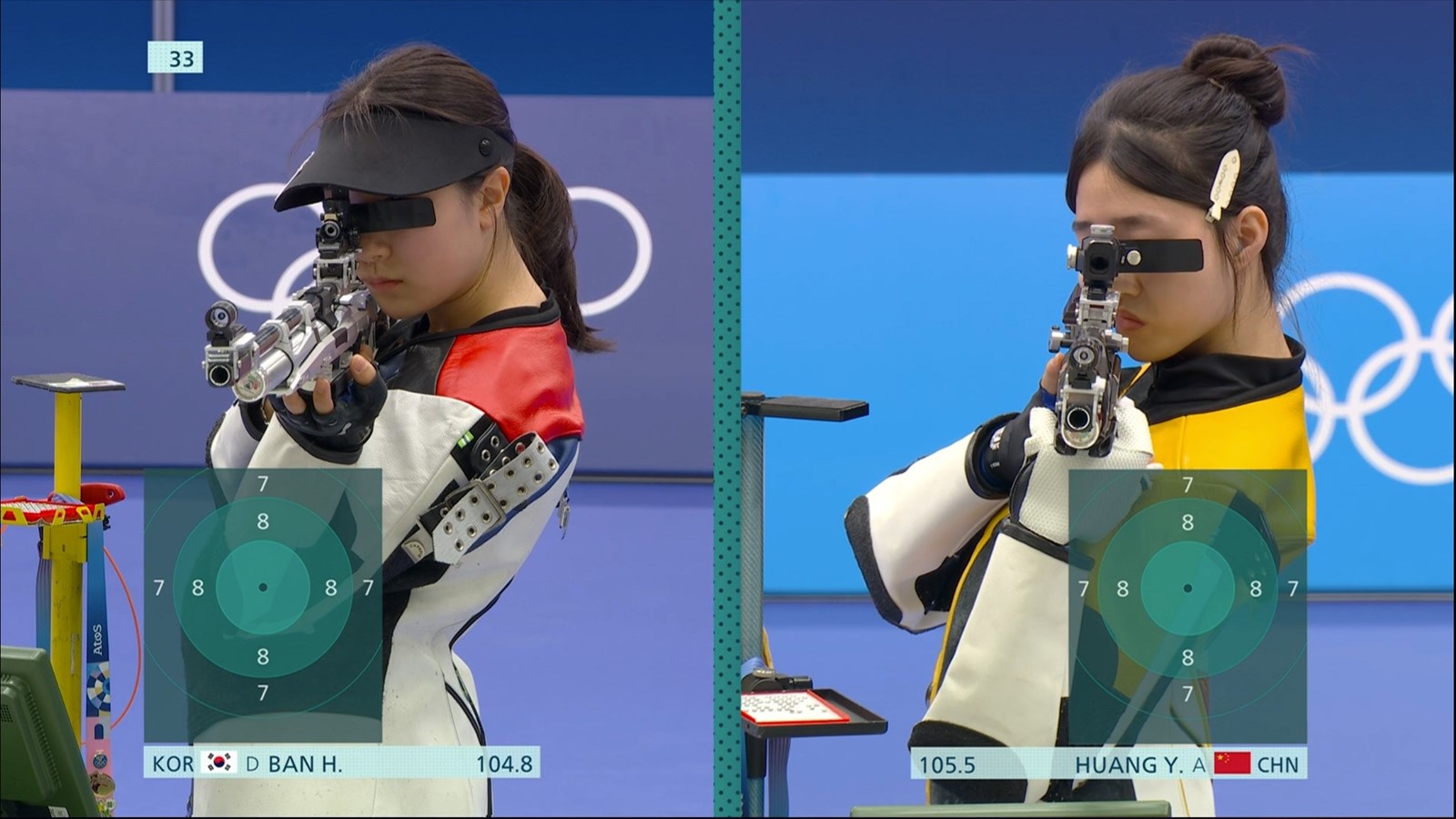 Women&#39;s Shooting 10m Air Rifle Team, Olympic Games Paris 