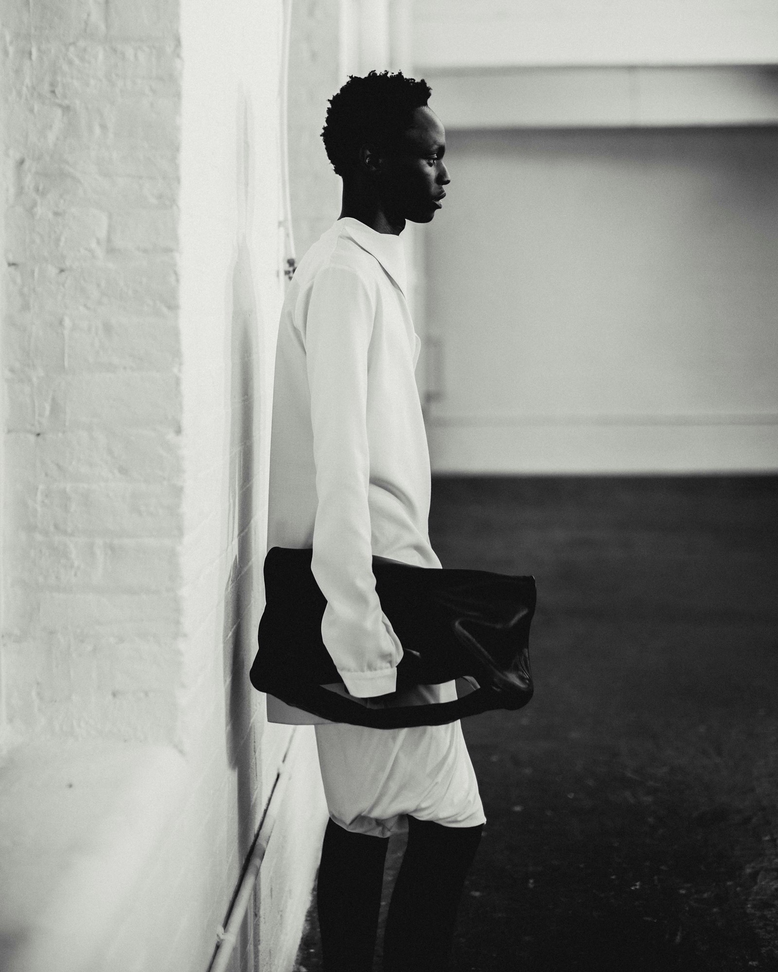Fashion East Autumn/Winter 2025 Olly Shinder Louther Nuba