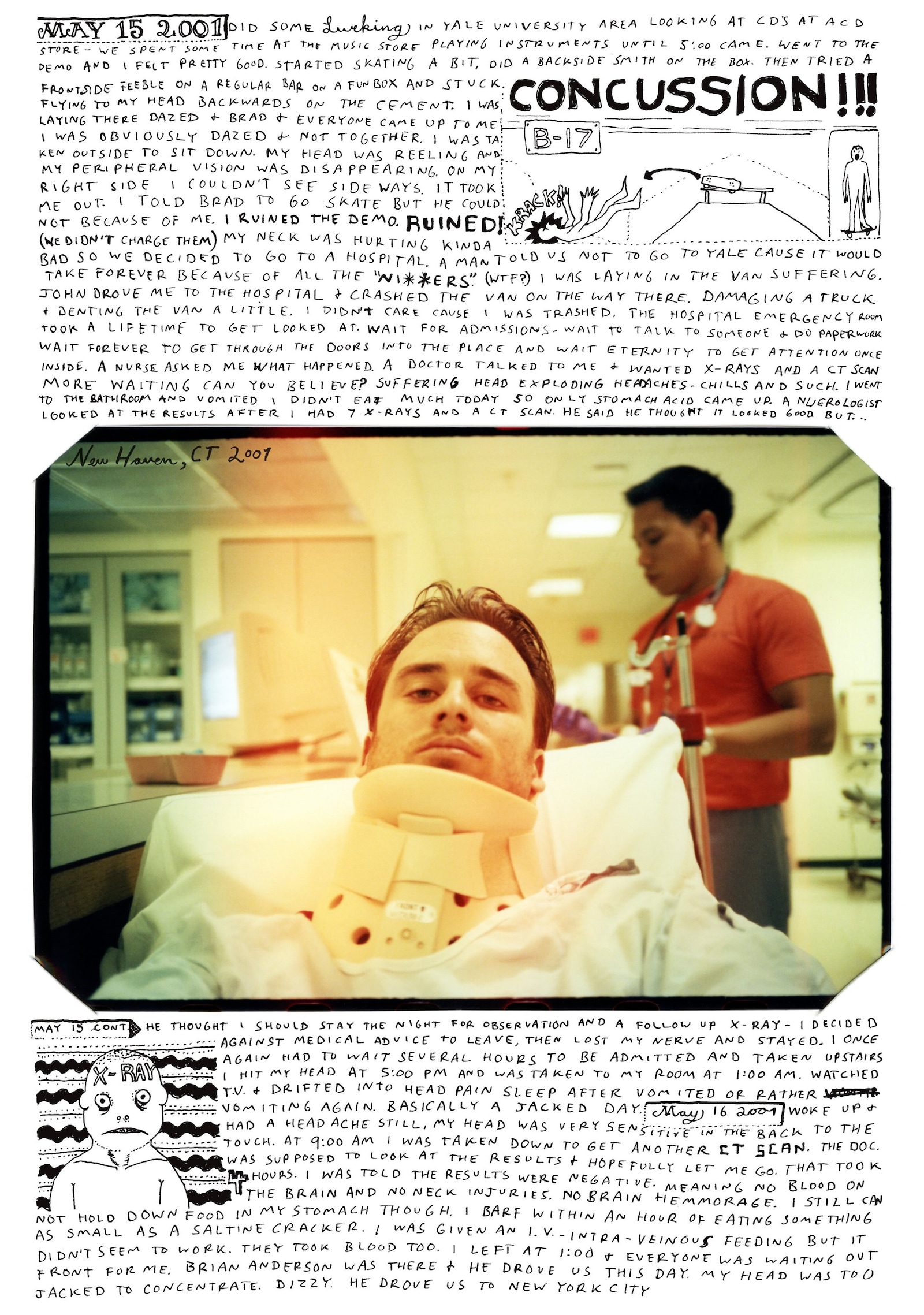 Cables cruzados por Ed Templeton