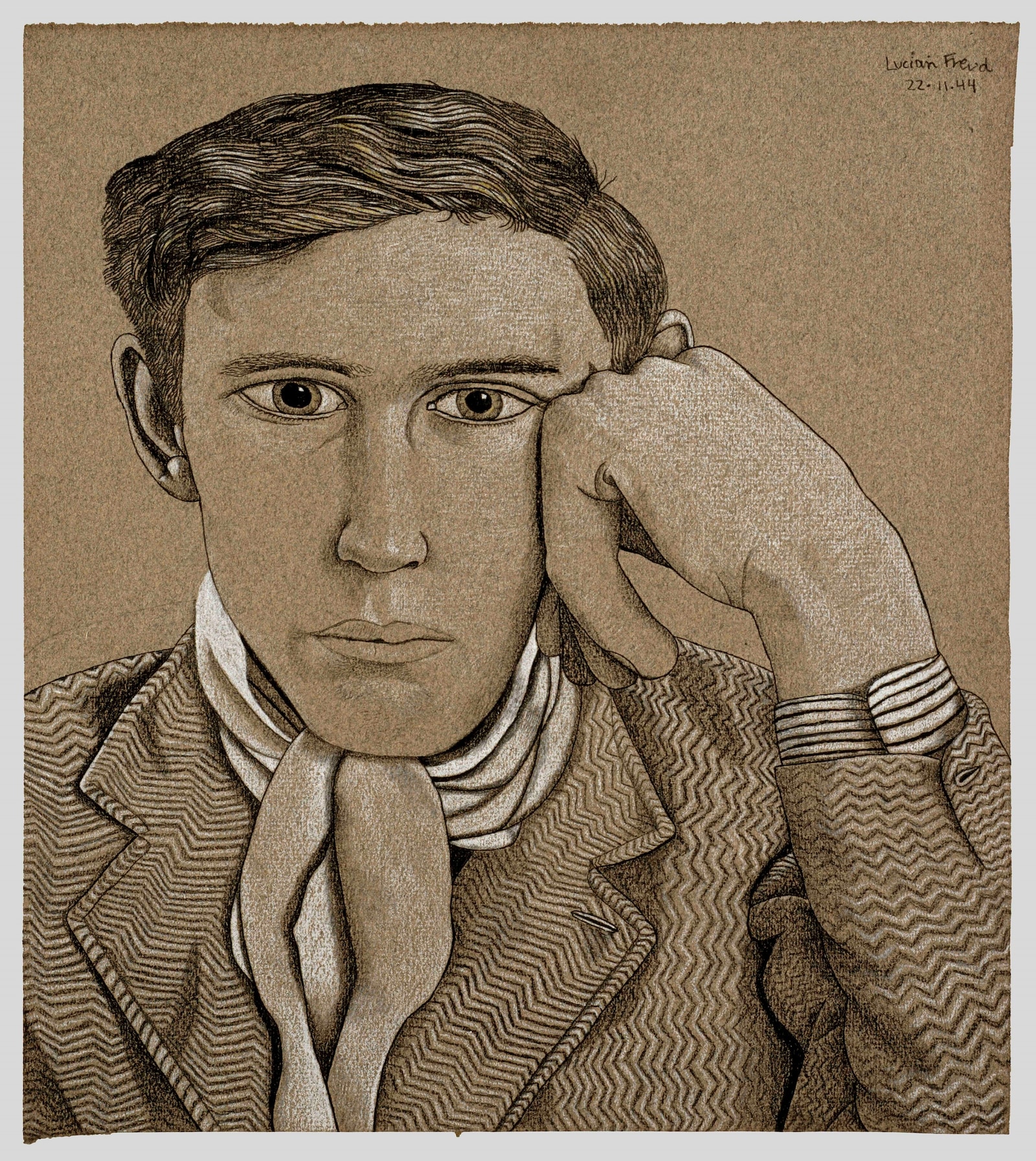 Lucian Freud: Drawing into Painting, NPG Exhibition, London