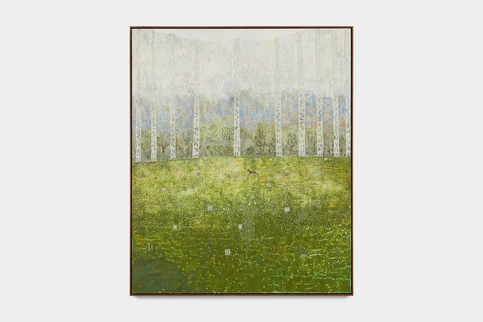 Ik ga in een veld van Andrew Cranston Modern Art