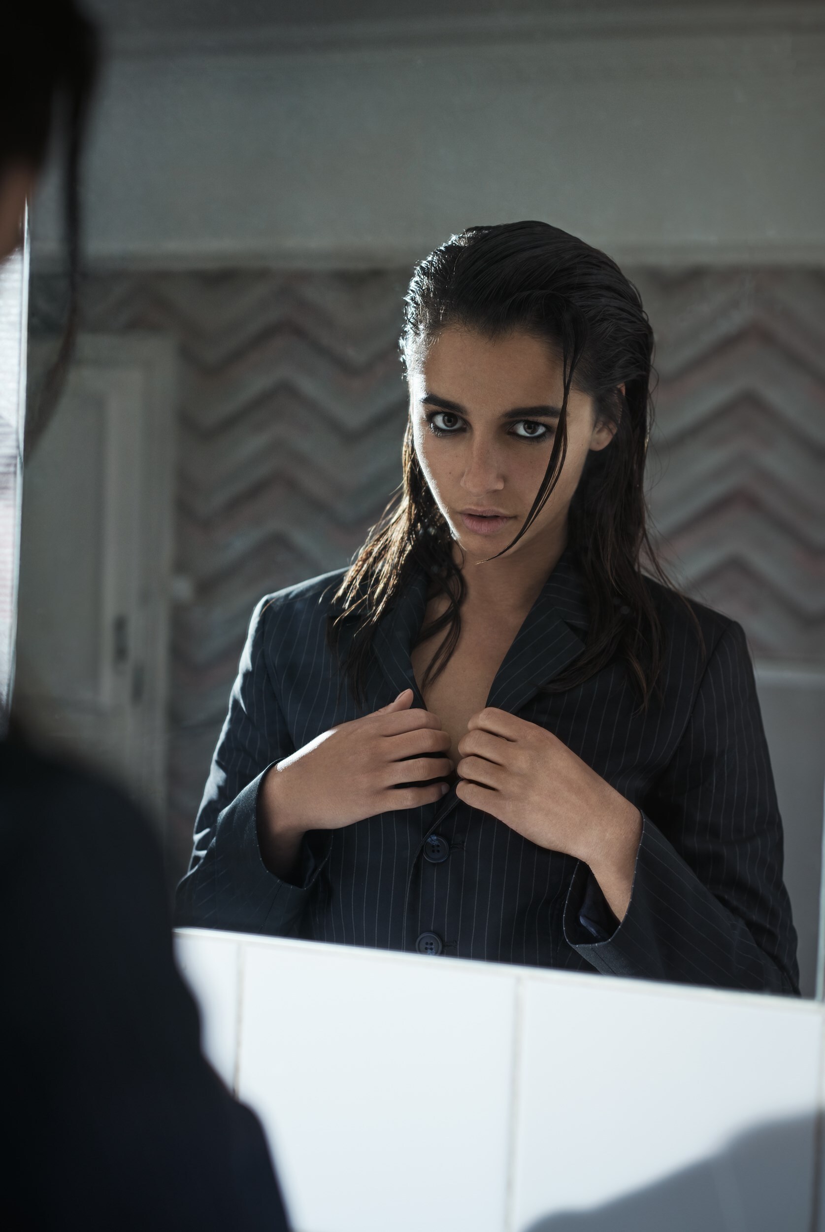 Naomi Scott Aladdin Power Rangers Charlies Angels style