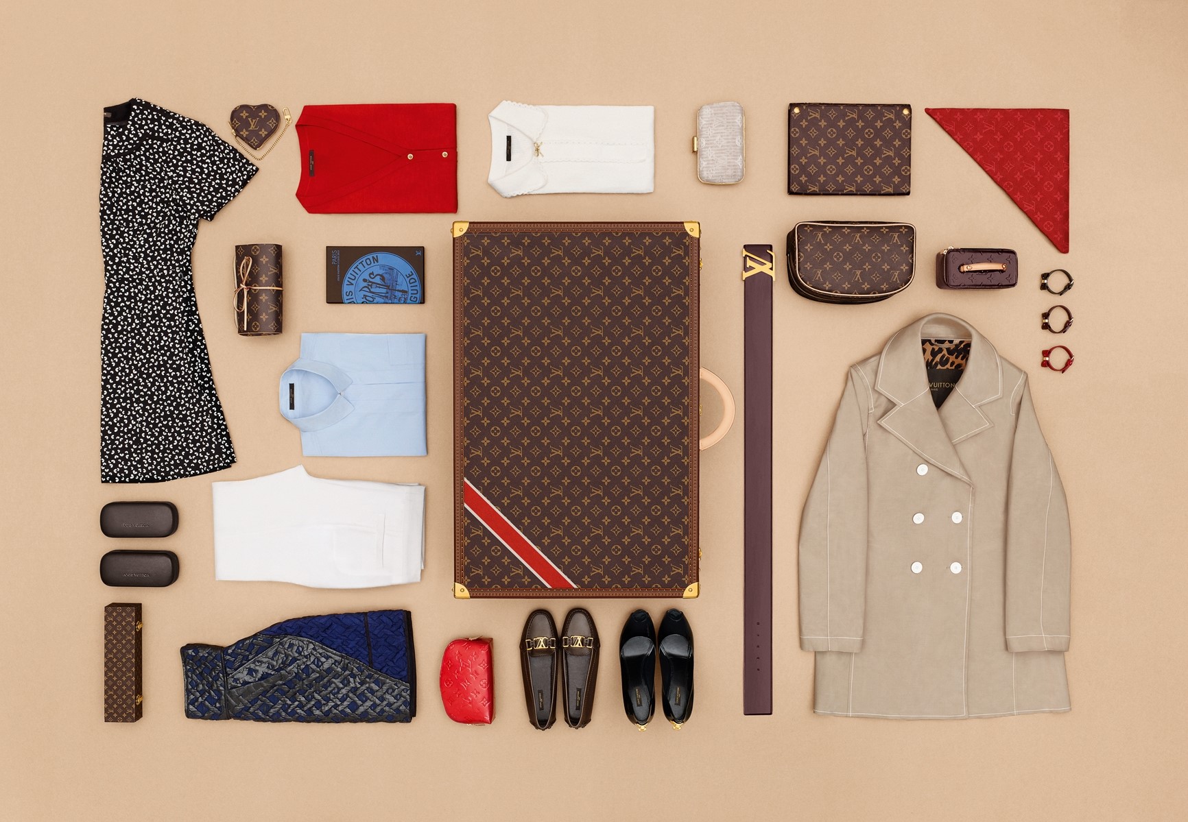 displayhunter: Louis Vuitton: The Art of Packing