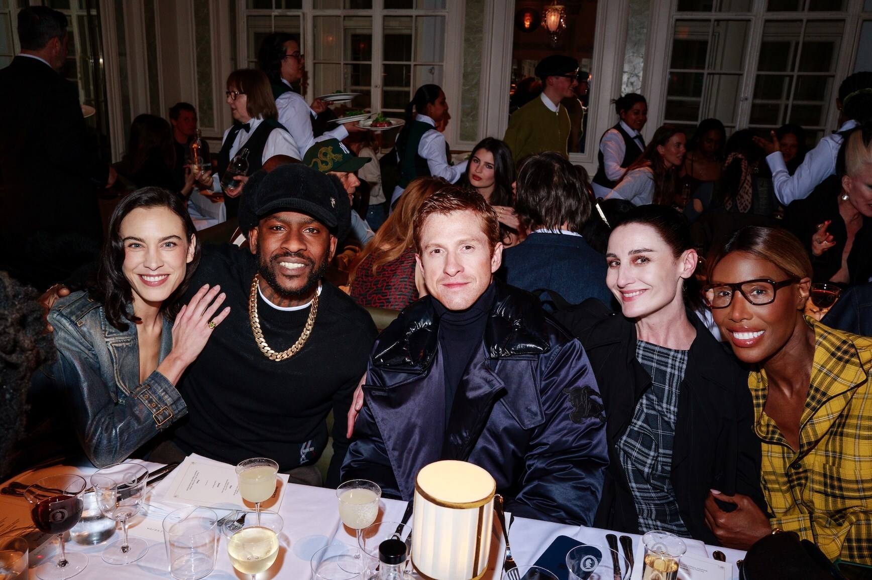 Burberry and AnOther Toast Their Anniversaries at Simpson's in the