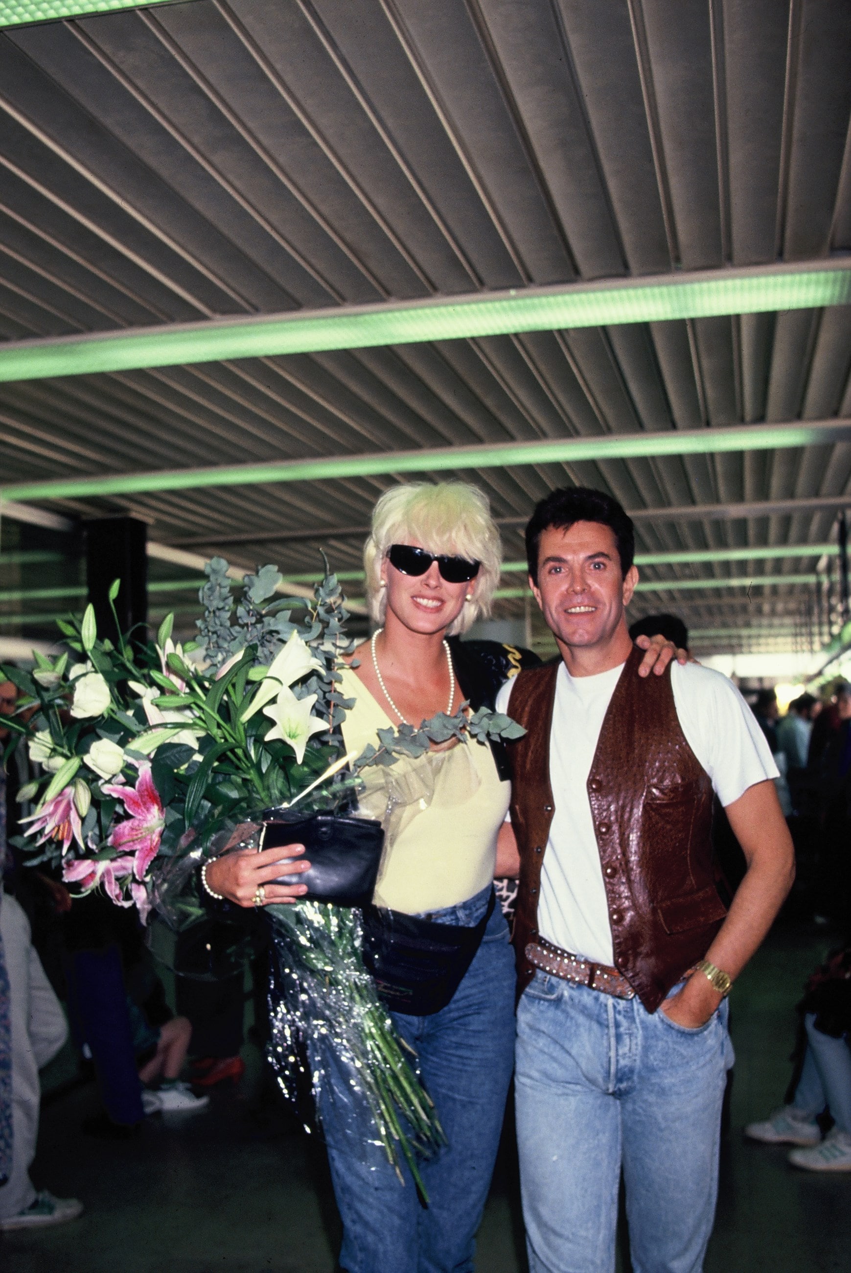 Brigitte Nielsen and Jean Claude Jitrois