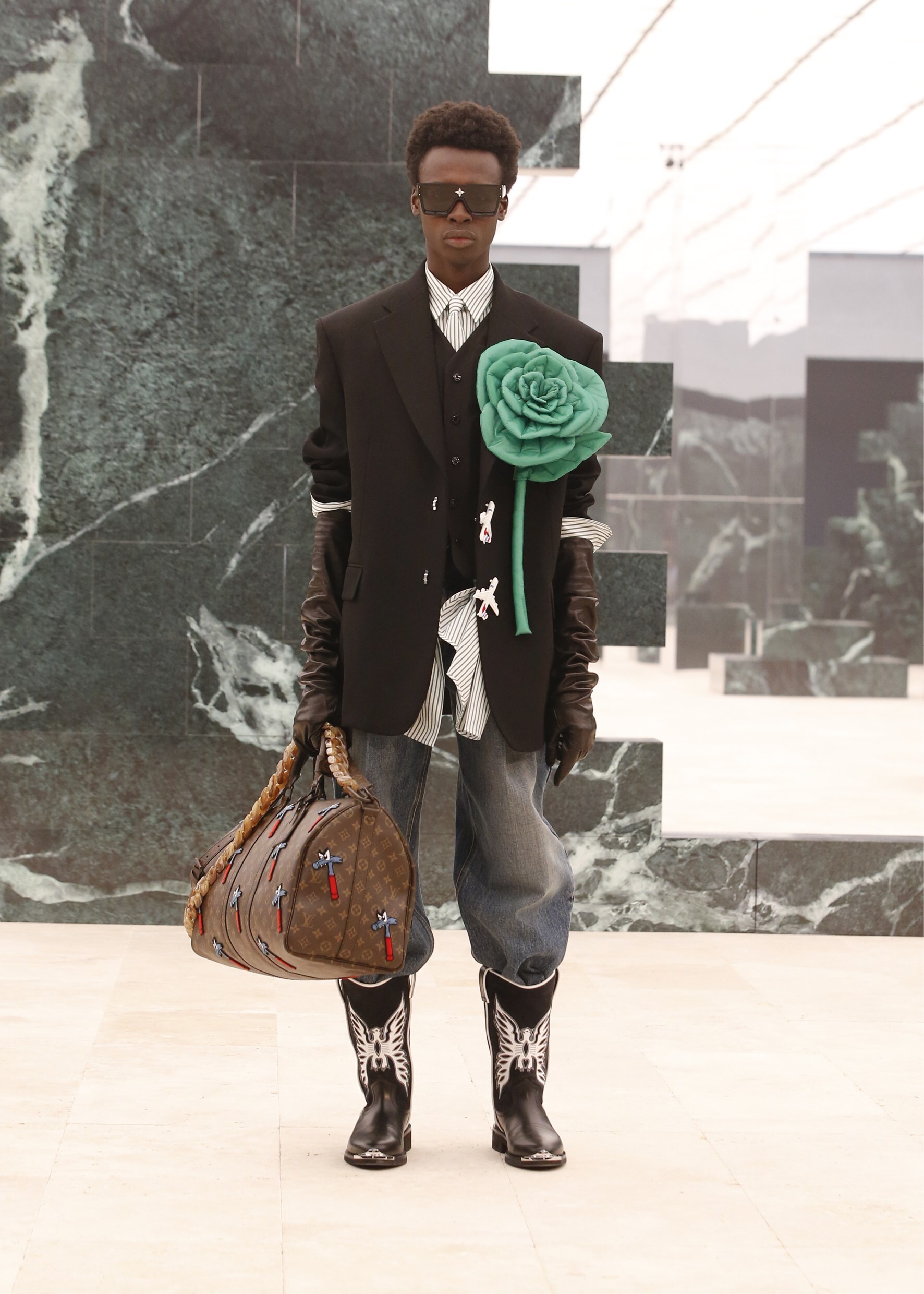 Louis Vuitton Autumn/Winter 2021 Virgil Abloh Ib Kamara