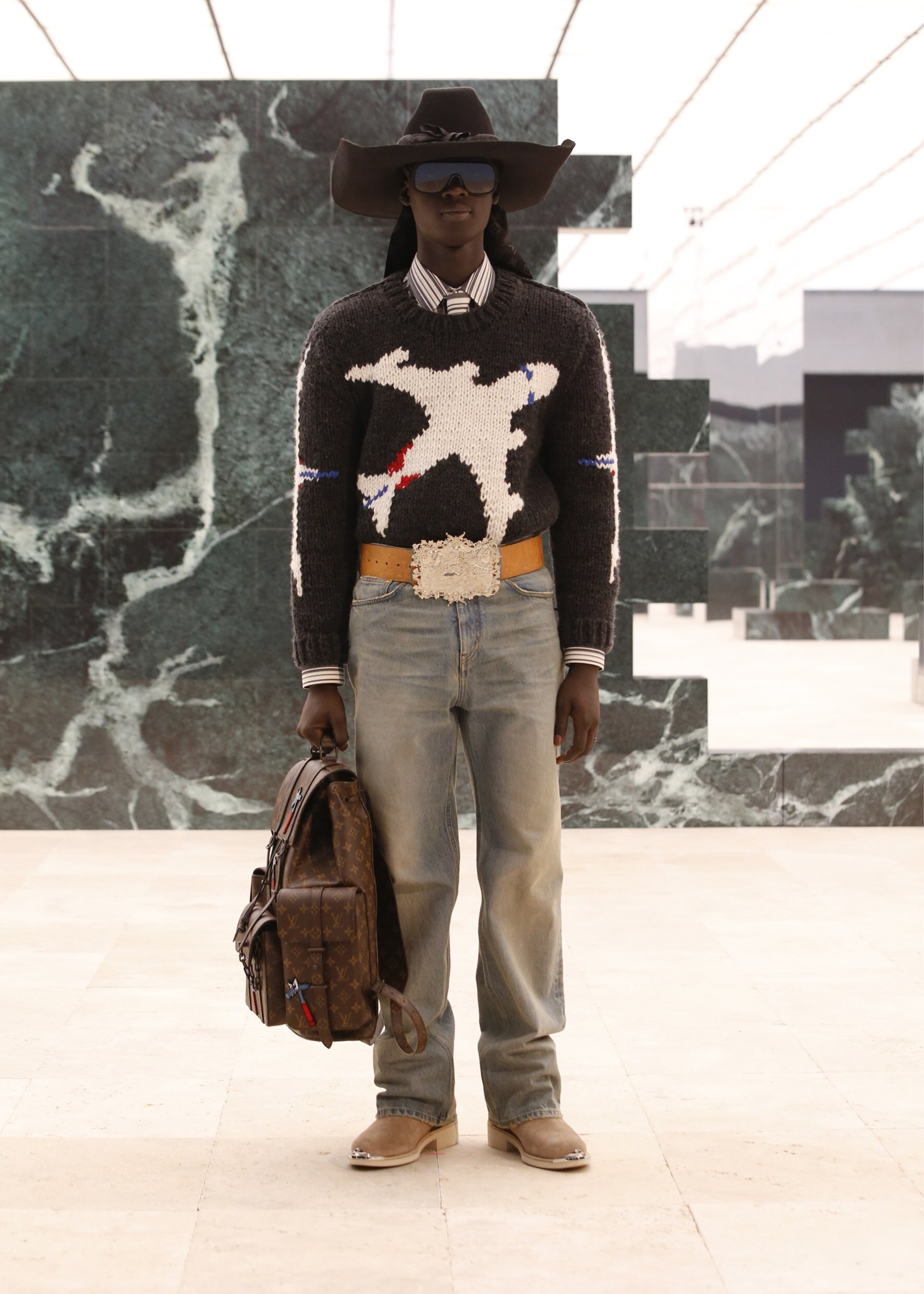 Louis Vuitton Autumn/Winter 2021 Virgil Abloh Ib Kamara