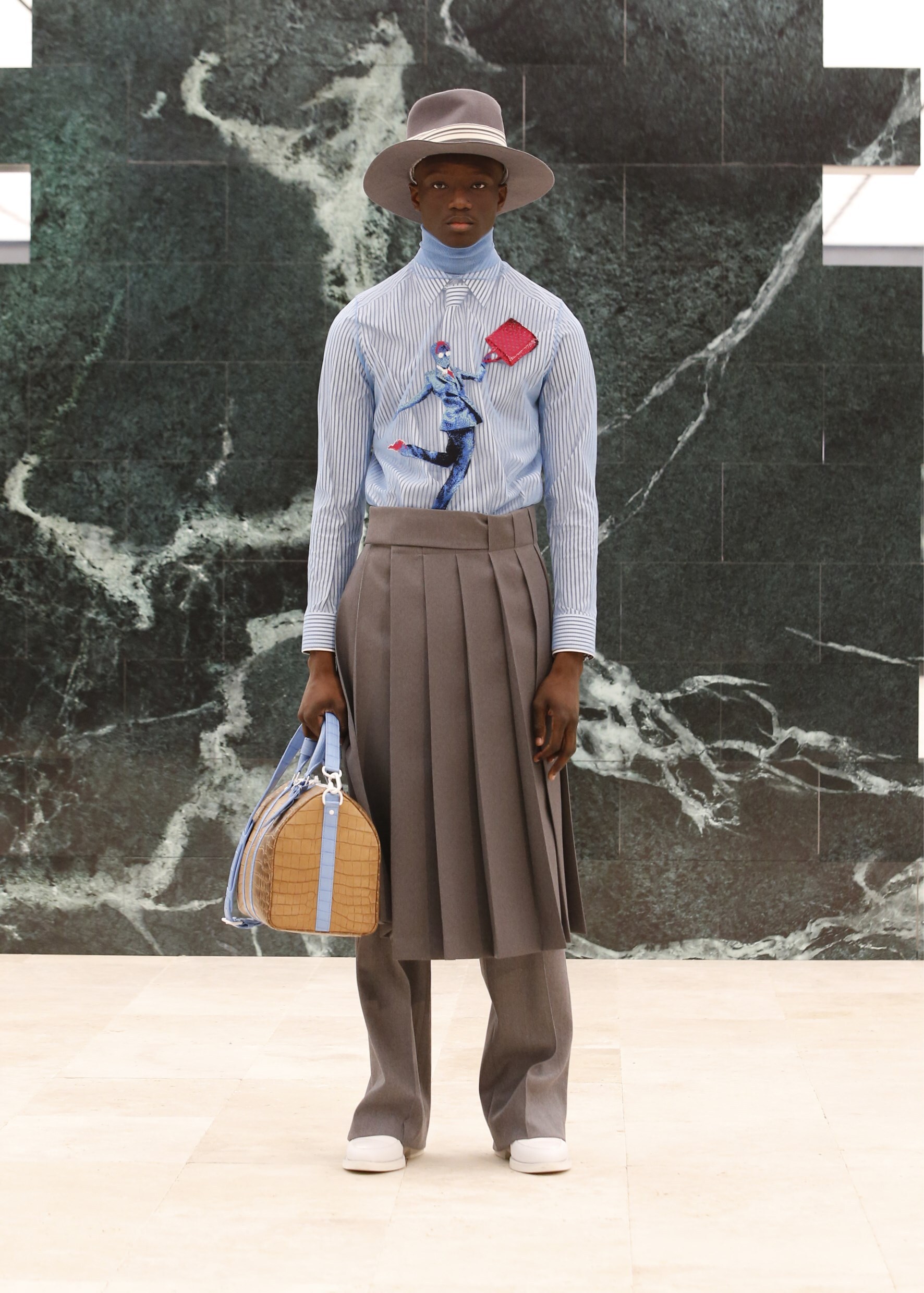 Louis Vuitton Autumn/Winter 2021 Virgil Abloh Ib Kamara