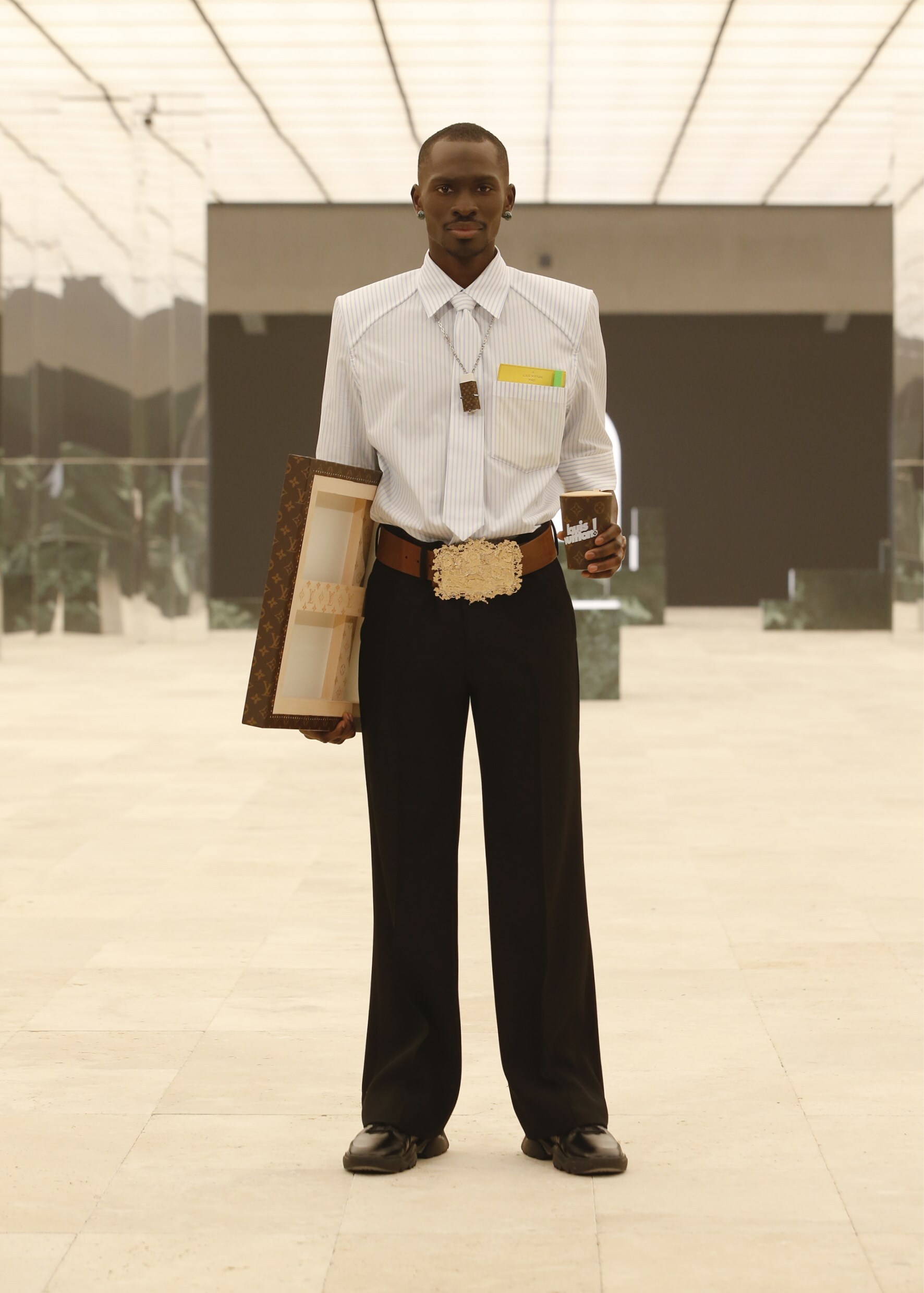 Louis Vuitton Autumn/Winter 2021 Virgil Abloh Ib Kamara