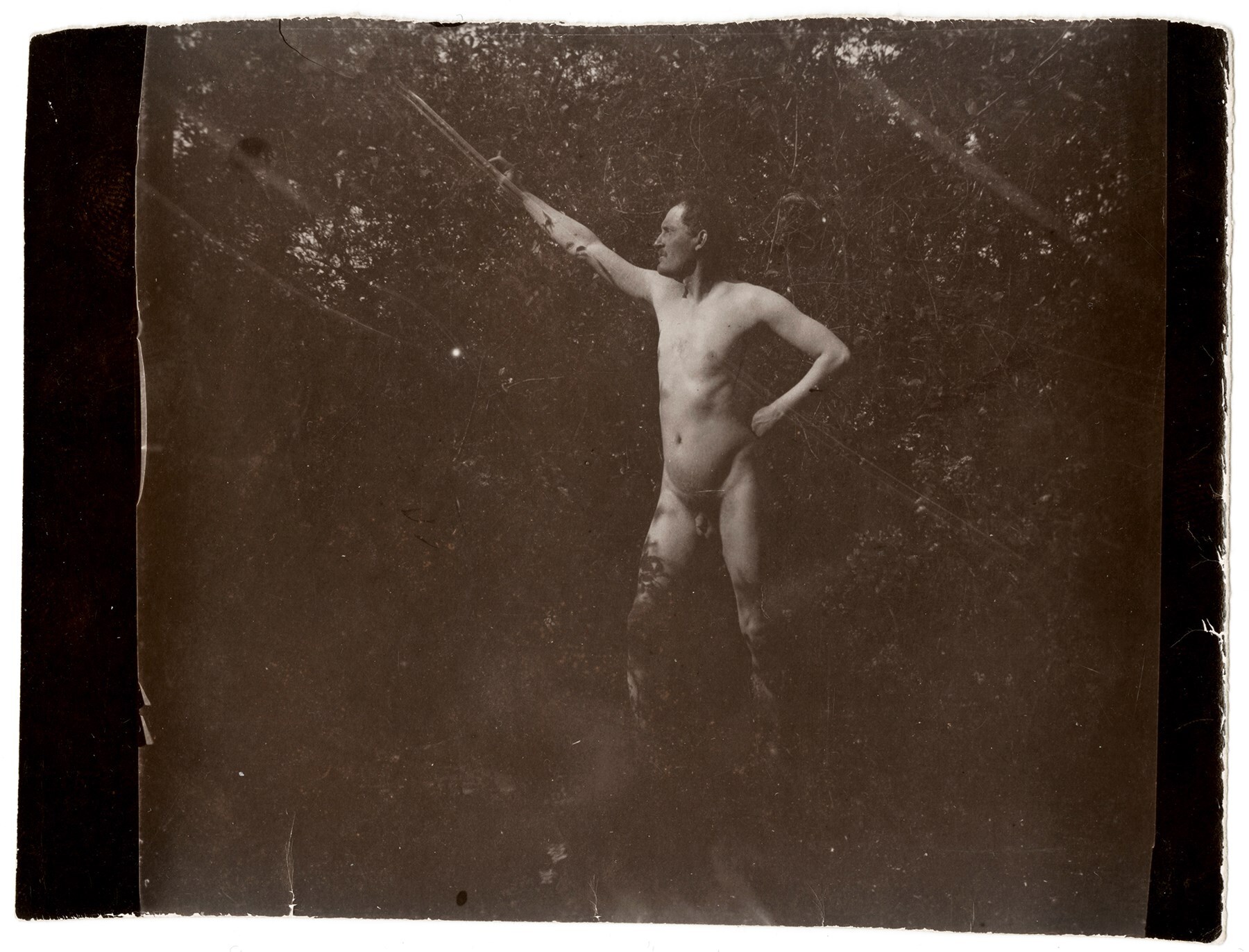 4. Edvard Munch Posing Nude
