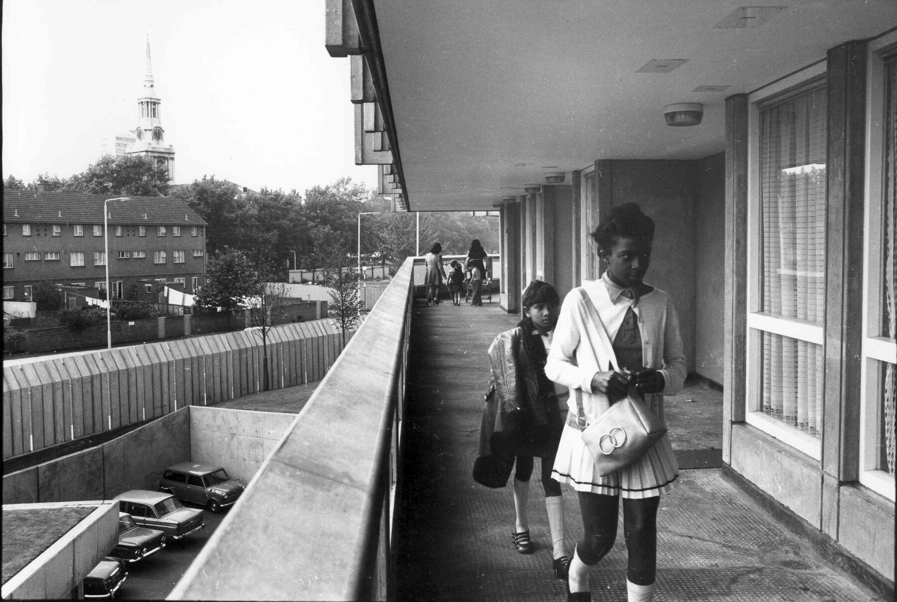 27. Girl on a Street in the Sky
