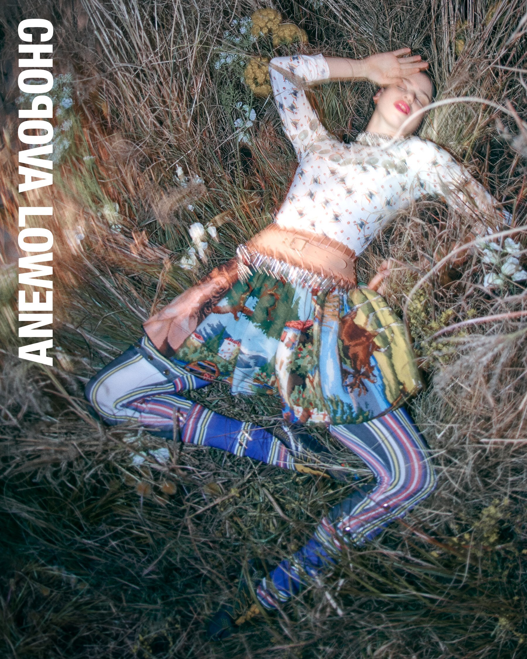 Chopova Lowena SS20 Lily McMenamy Charlotte Wales Agata Belc