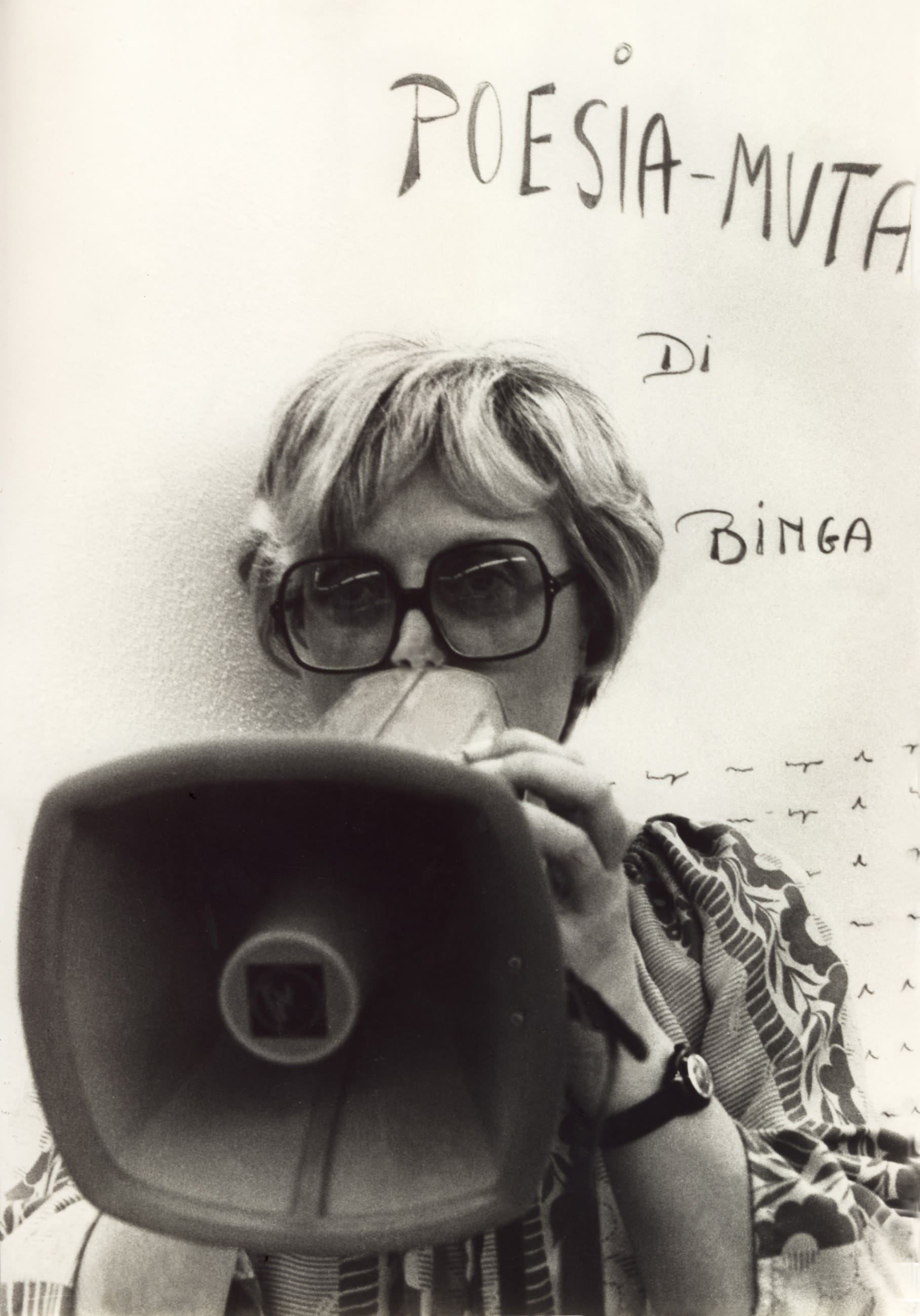 Tomaso Binga_Poesia Muta_1977