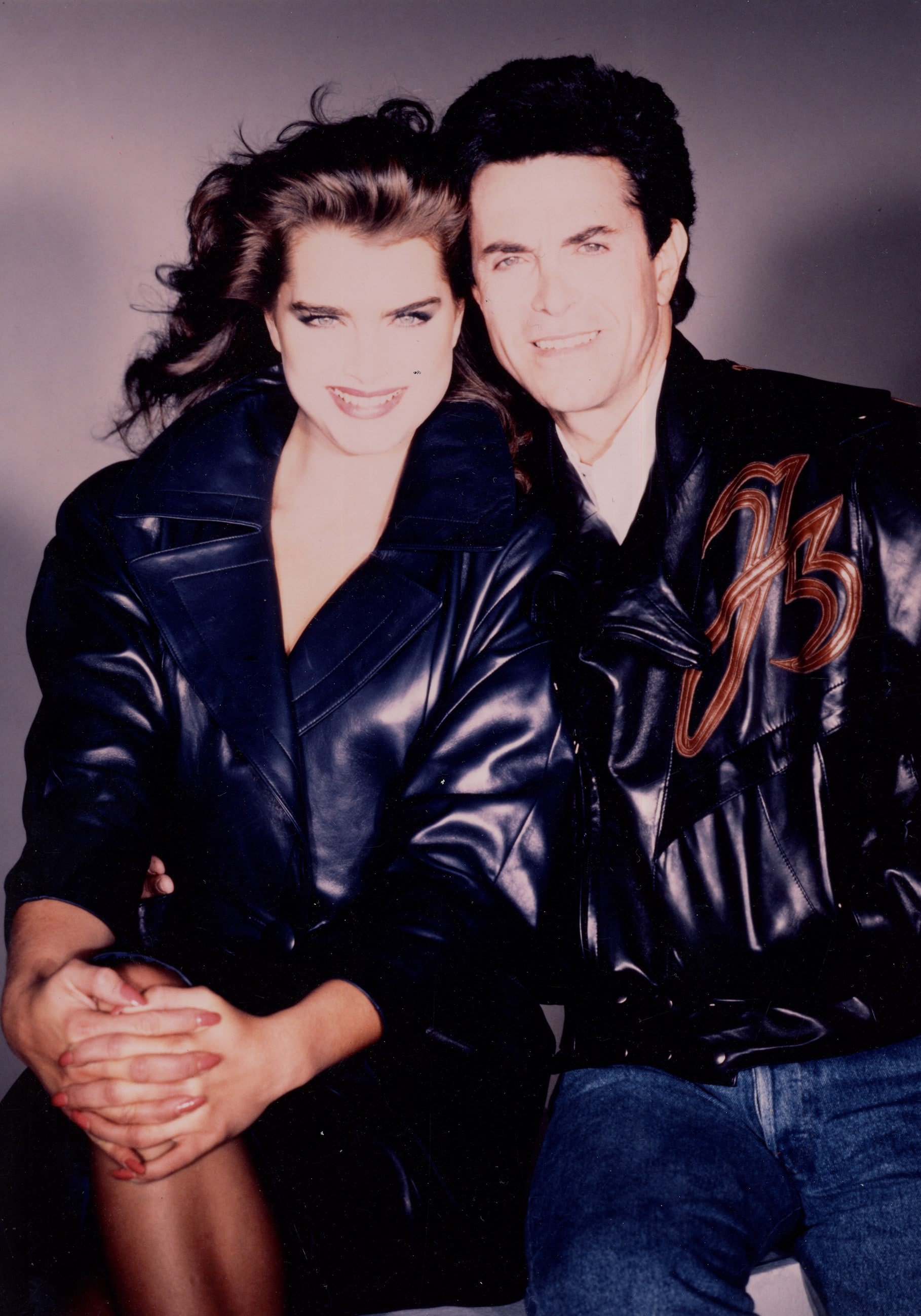 Brooke Shields and Jean Claude Jitrois