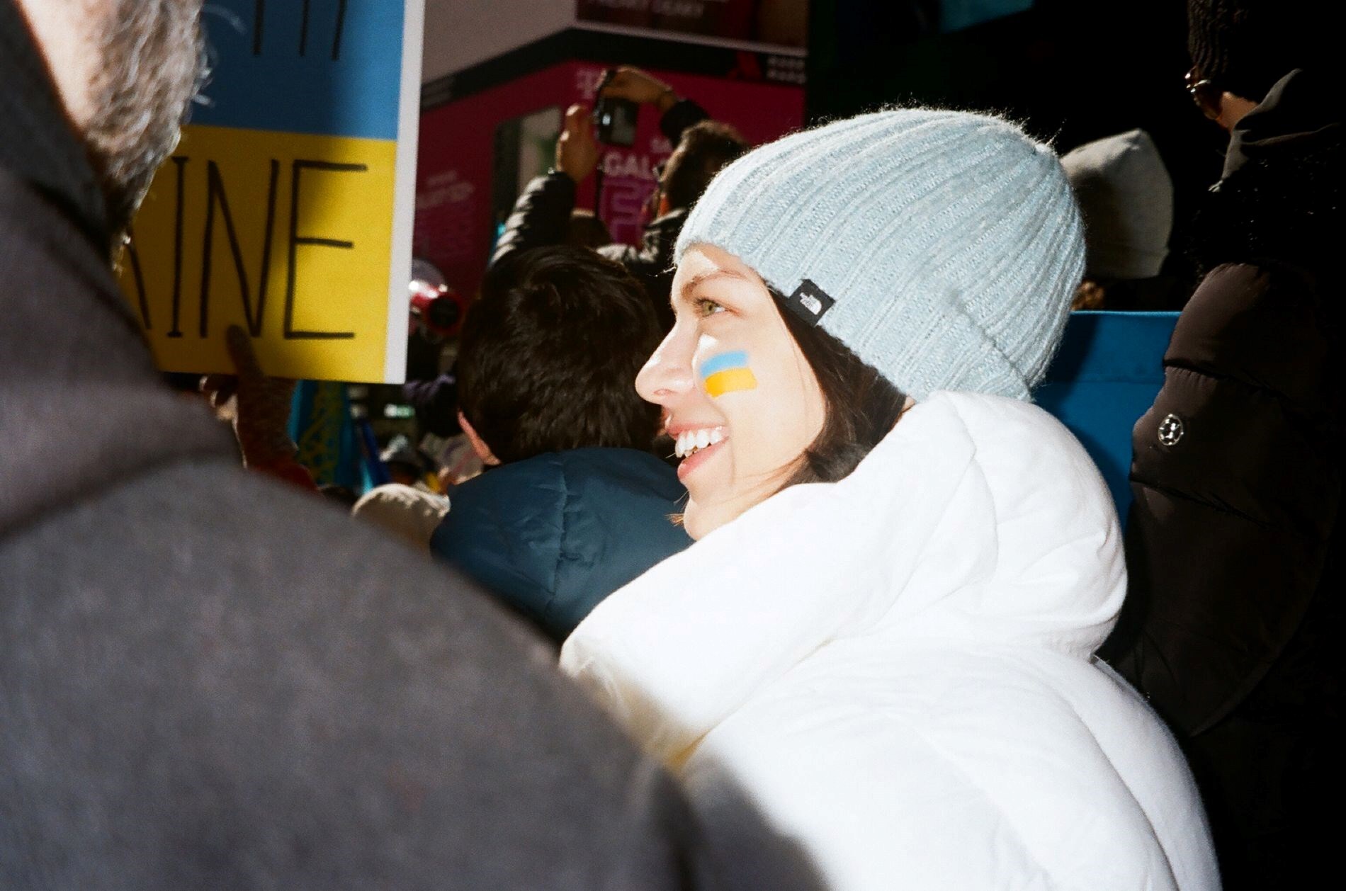 New Yorkers Protest Against The War in Ukraine