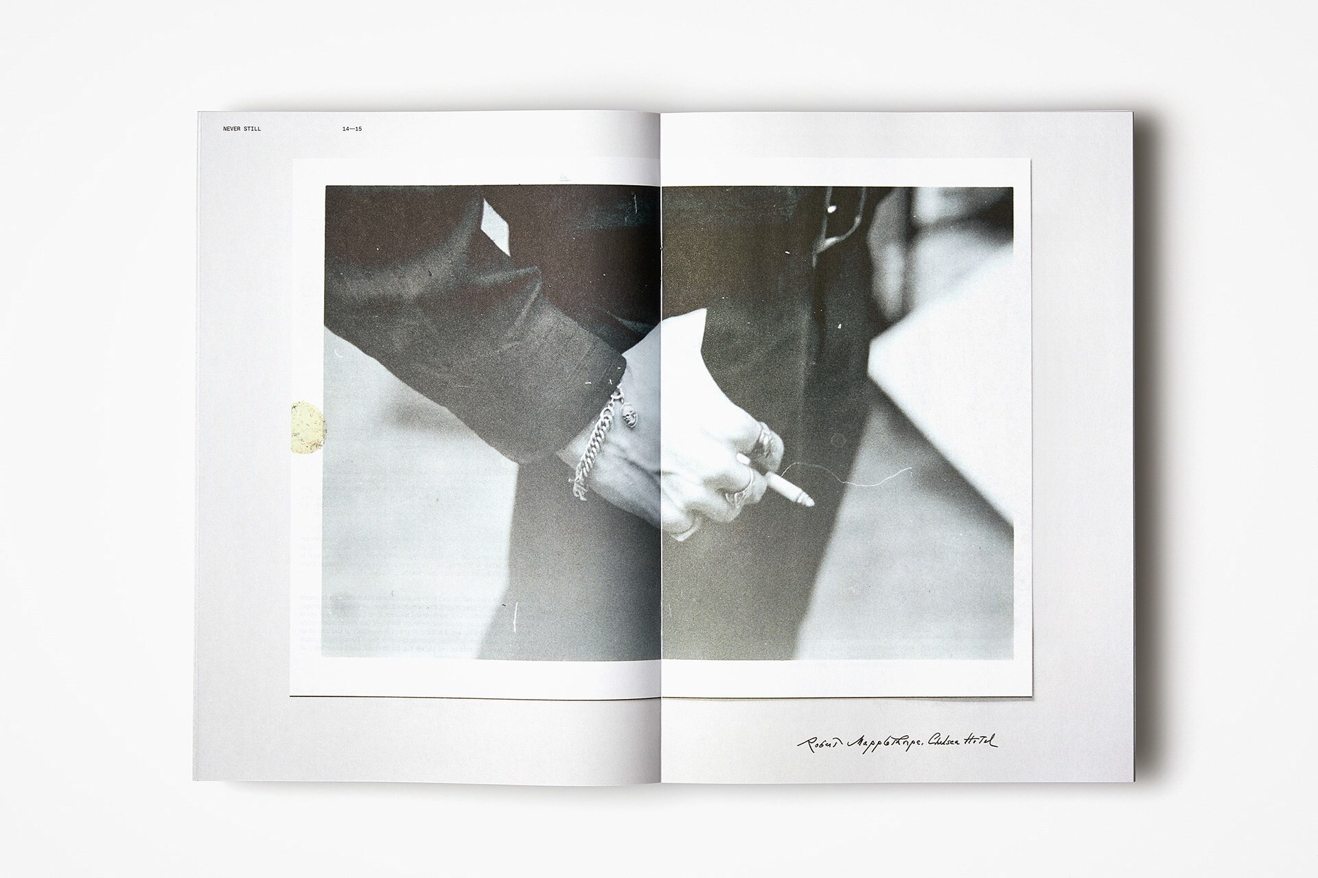 Patti Smith Never Still bookleft AnOther Magazine 2021