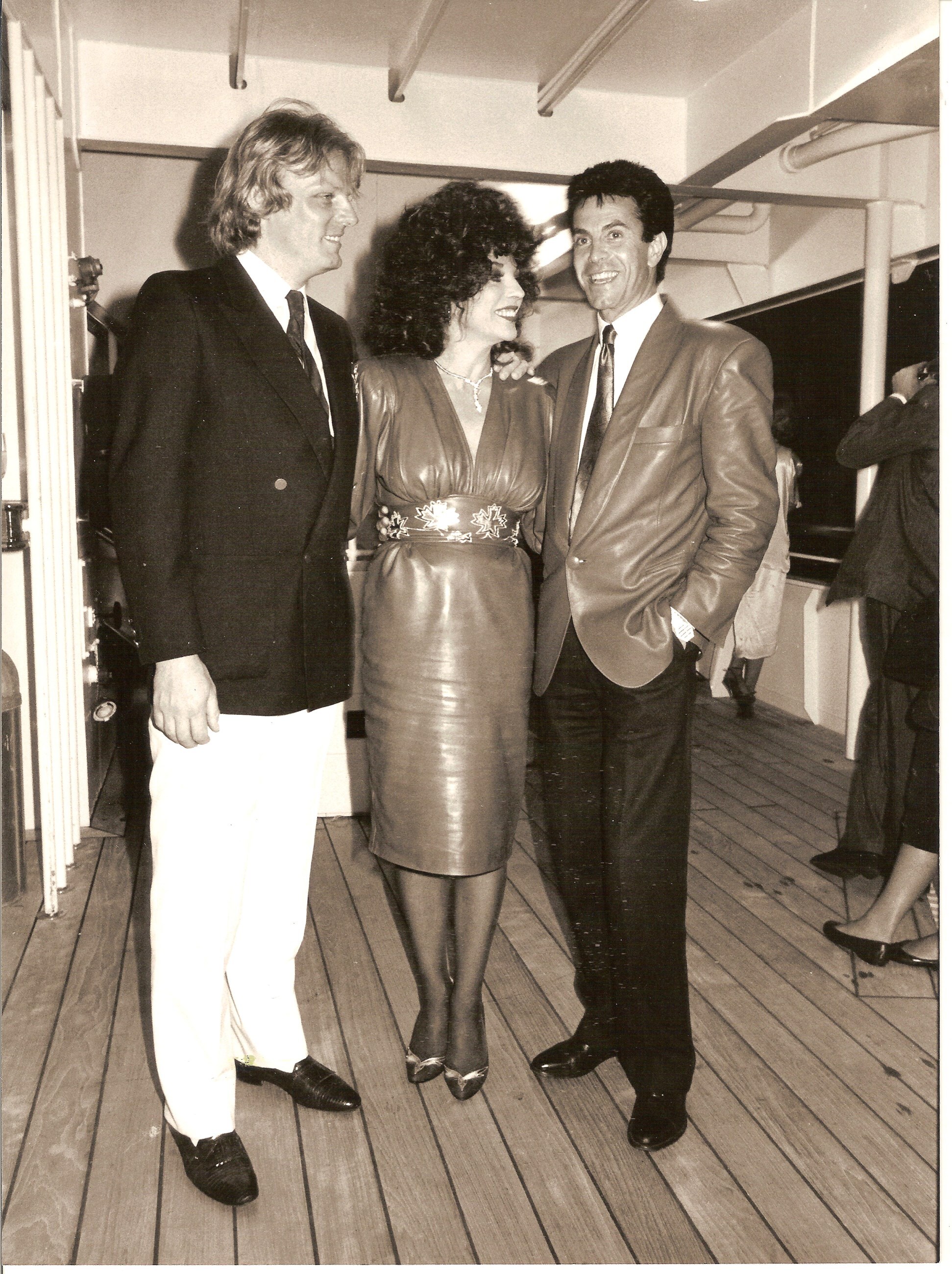 Gina Lolobridgida and Jean Claude Jitrois