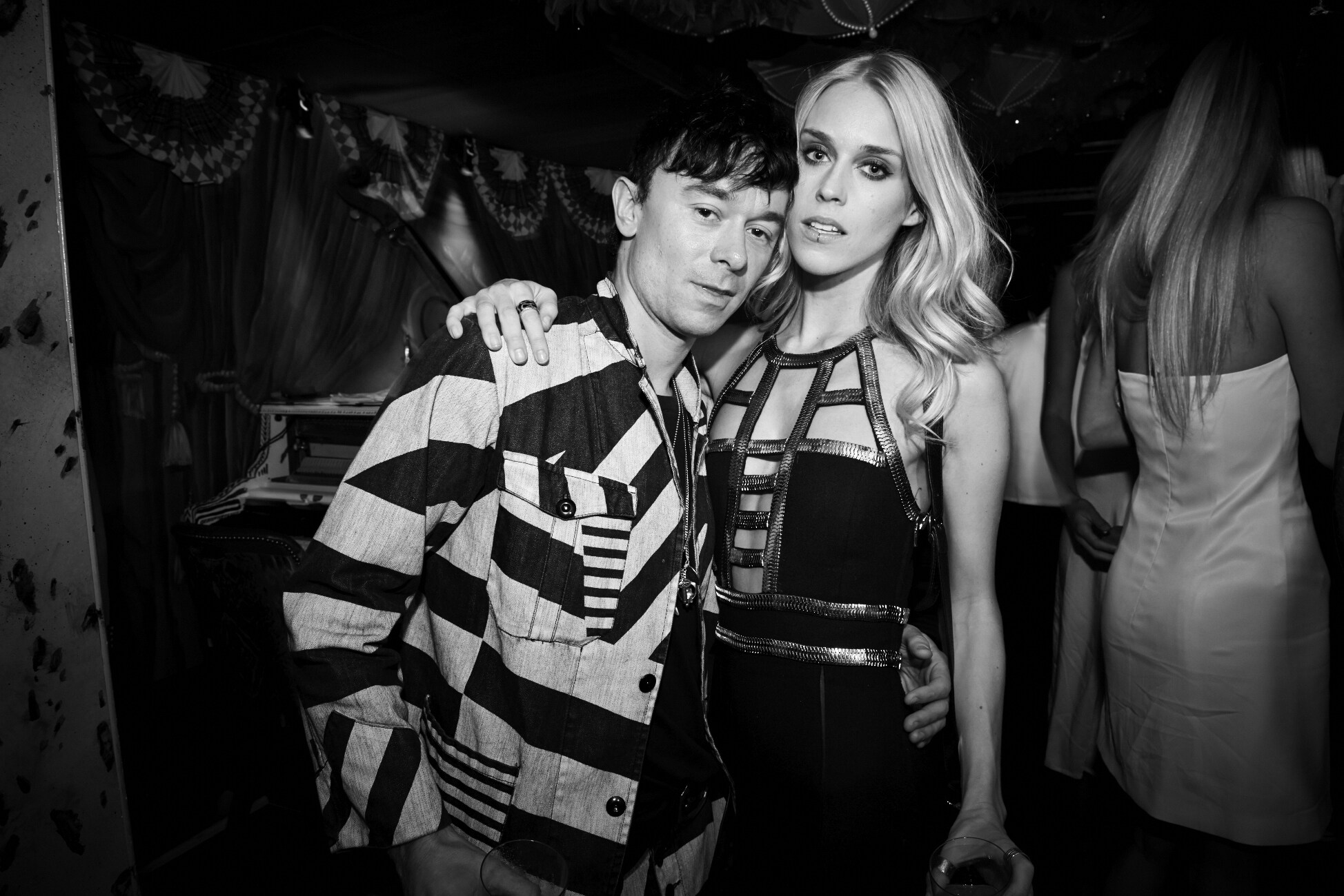 Robbie Furze and Mary Charteris