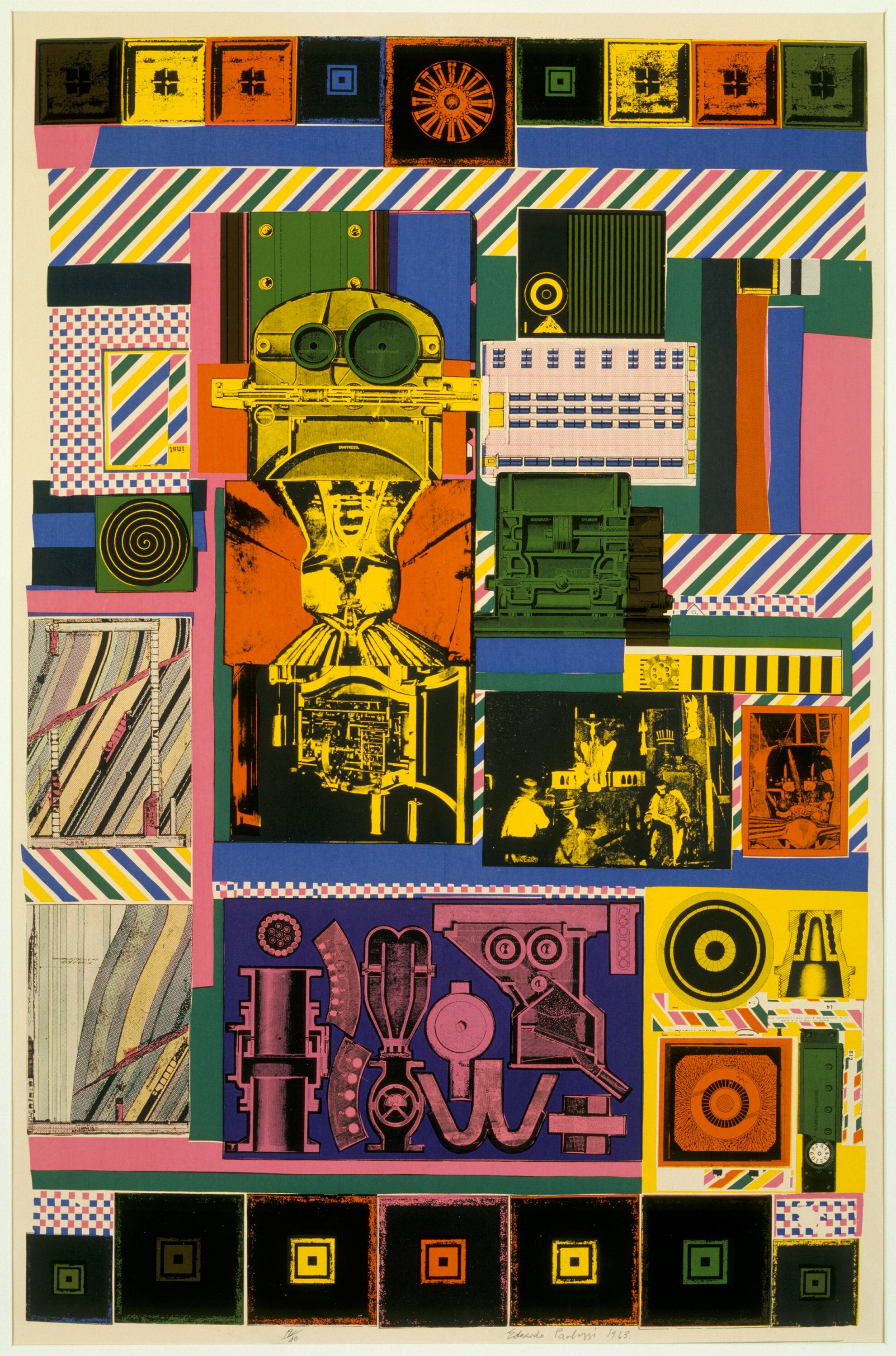 Image 7. Paolozzi, Conjectures to Identity, 1963 6