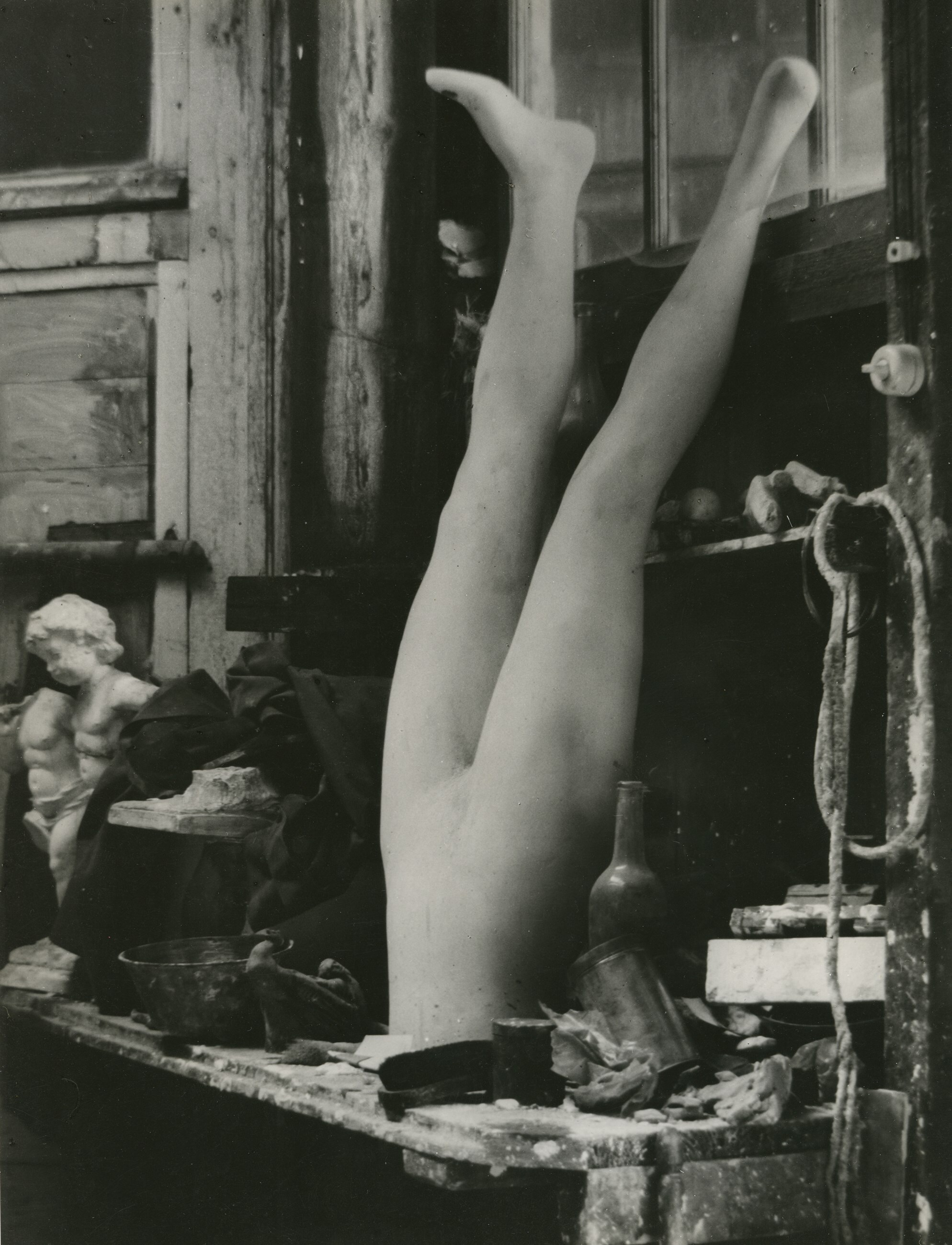Andre Kertesz, Interior of sculptor&#39;s studio, Pari