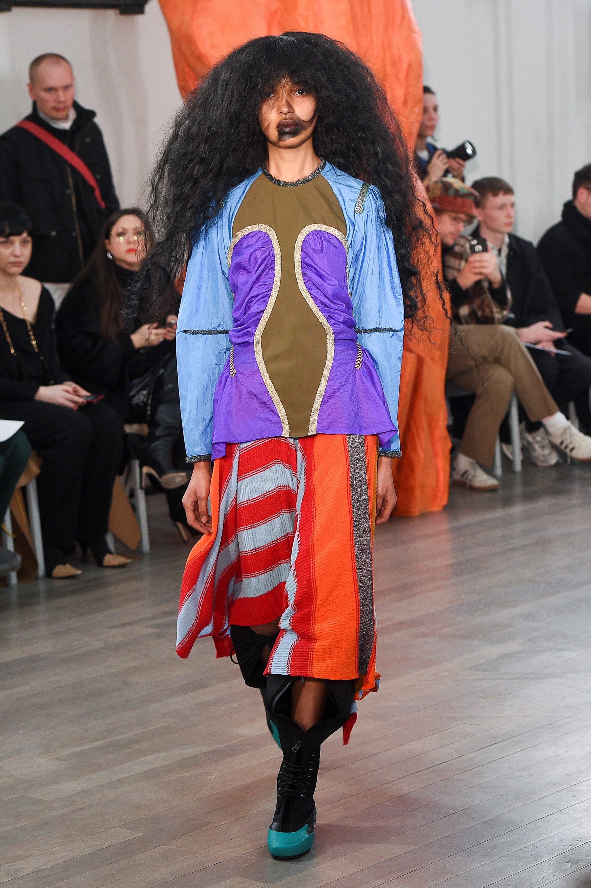 Kiko Kostadinov AW19 Womenswear Look 1