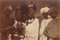 Group of Ceylonese Plantation Workers, c.1875-78, 