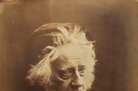 Sir John Herschel with Cap, April 1867, Julia Marg