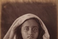 Young Ceylonese woman plantation worker, c.1875-18