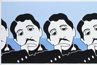 John-Wesley,-Marcel-Proust,-1984,-acrylic-on-canva