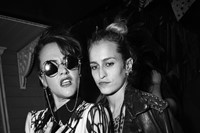 Jaime Winstone and Alice Delllal