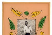 Painted Frames by Malick Sidib&#233;