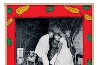 Painted Frames by Malick Sidib&#233;