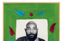 Painted Frames by Malick Sidib&#233;