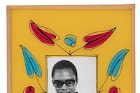 Painted Frames by Malick Sidib&#233;