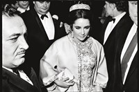 Elizabeth Taylor, opening night of Dr. Faustus, NYC. &#39;68