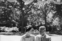 Duke and Duchess of Windsor pictured at their home in Boulog