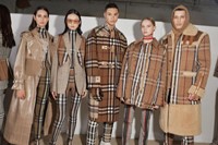 Backstage at the Burberry Autumn_Winter 2020 Show_