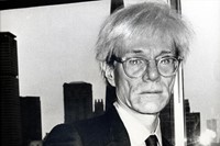 Andy Warhol at the Halston Fashion Show, 1978, by Fernando N