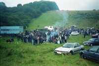 Party in a quarry, near Brighton 2000