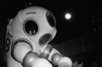 Earle in 1983 with the Submersible Suit