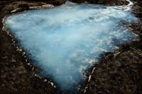 Geothermal pool near the Blue Lagoon, Grindavik, Iceland
