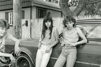 Christine-Osinski,-Two-Girls-with-Big-Wheels,-1983