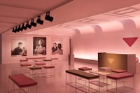 The Audience at Prada Mode by Elmgreen &amp; Dragset