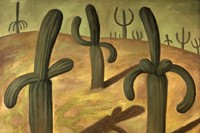 Diego Rivera, Landscape with Cacti, 1931